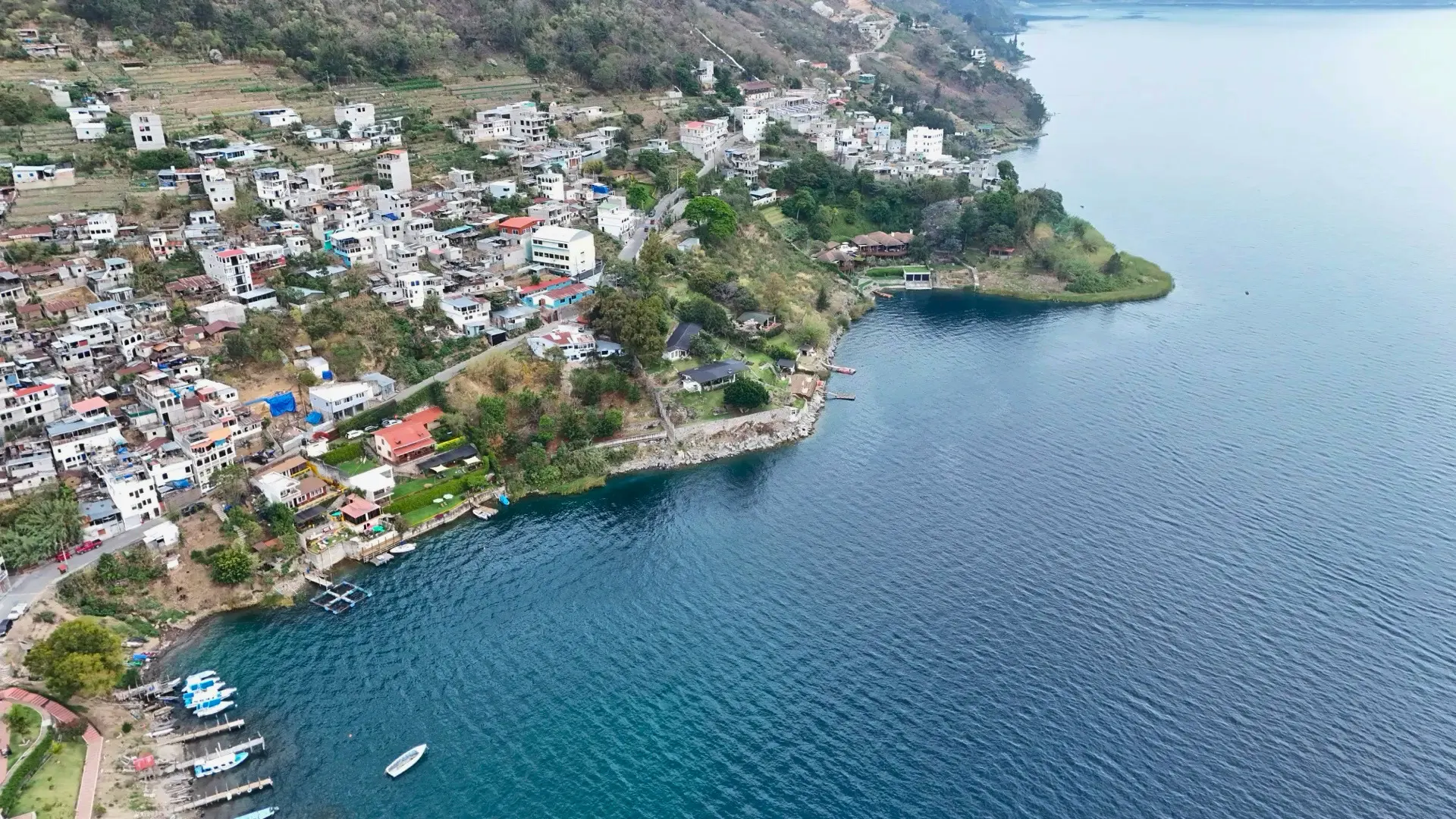 San Antonio Palopó village on Lake Atitlán