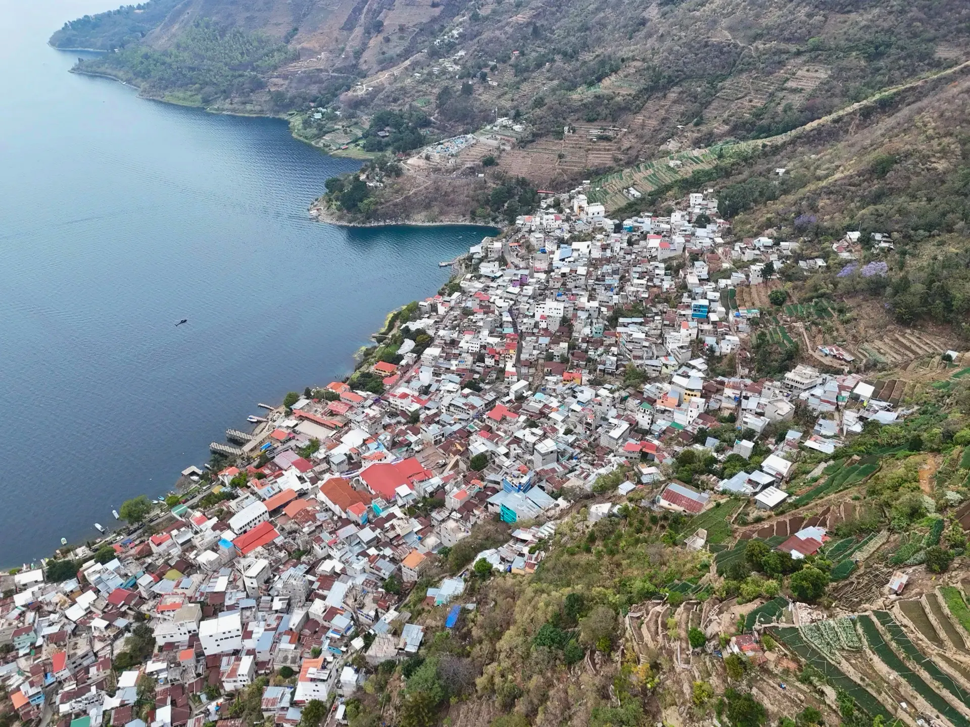San Antonio Palopó village on Lake Atitlán