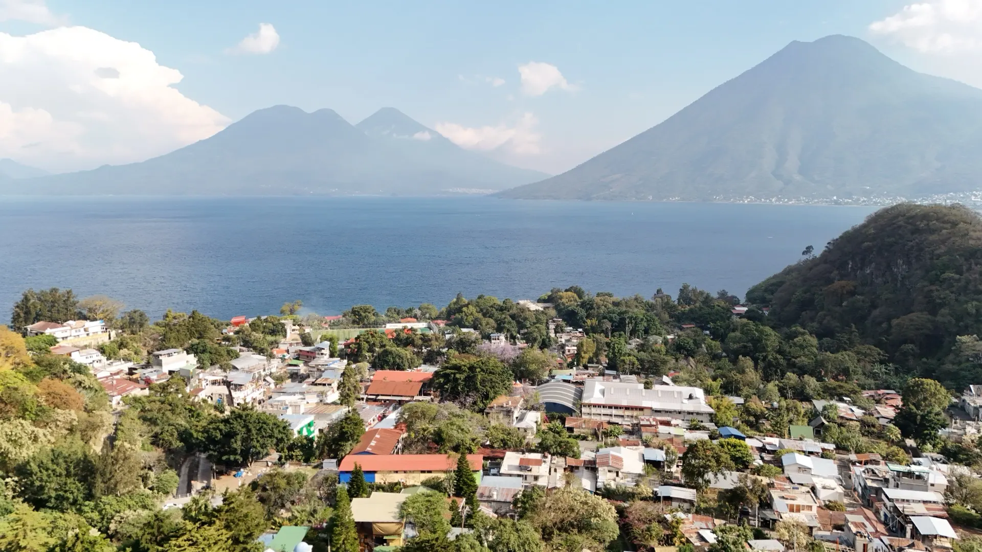 San Marcos La Laguna village on Lake Atitlán